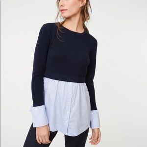 Club Monaco blue Berdine sweater